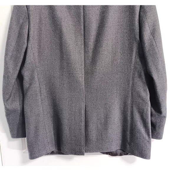 Ralph Lauren Blazer Sport Coat Men 44R Gray 100% Wool Tweed Suit Jacket 2 Button - Picture 6 of 10